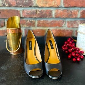 Black Ann Taylor Heels